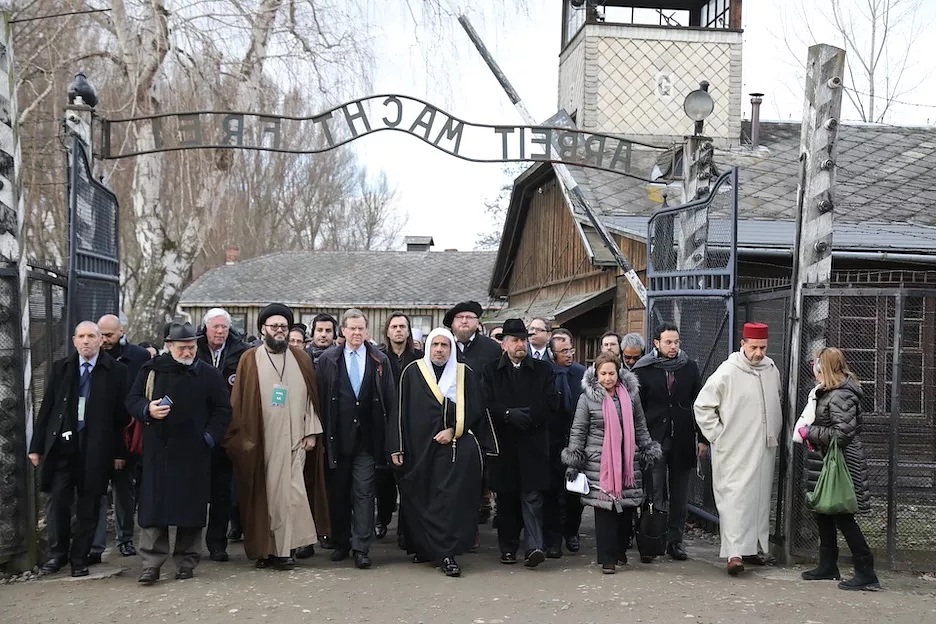 Historic visit to Auschwitz